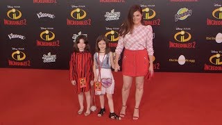 Tiffani Thiessen Olivia Rodrigo and more at the World Premiere of Incredibles 2 in Los Angeles [upl. by Susy323]