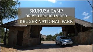 Skukuza Main Camp of The Kruger National Park drivethrough video clip [upl. by Llenyr58]