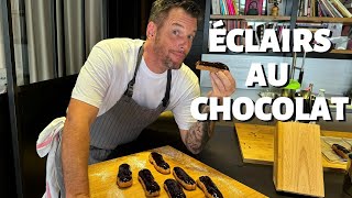 RECETTE DE NORBERT  LES ÉCLAIRS AU CHOCOLAT [upl. by Sherlocke]