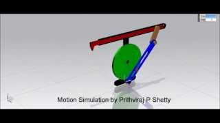 How Crank and Slotted lever Quick Return Motion mechanism works [upl. by Ynelram]