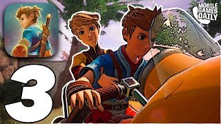 OCEANHORN 2  Gameplay Walkthrough Part 3  HoverBike Mission Apple Arcade [upl. by Noyerb]