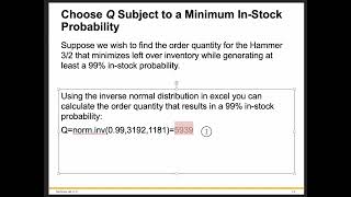 Newsvendor Model using Normal Distribution [upl. by Gleich]