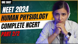 NEET 2024 Human Physiology in One Shot Part22  Class11 Biology [upl. by Norit]