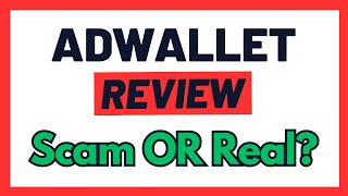 Adwallet Review  Scam Or Is This Really Legit Lets Find Out [upl. by Arni]