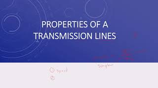 Transmission Line Properties  Signal Integrty  HSD [upl. by Acinom425]