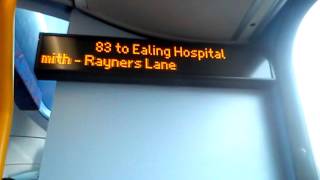 83 to Ealing Hospital [upl. by Zetrac]