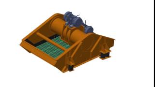 Vibramech Dewatering Screen 3D Rotation Video [upl. by Dasa]