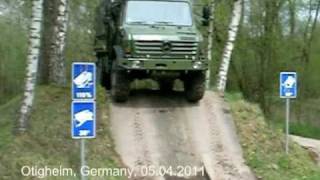 MercedesBenz Unimog U4000 Hard Test 2011 I Eurotruck Dealer Mercedes [upl. by Ettari]