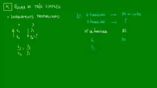 Regra de três simples  Grandezas inversamente proporcionais [upl. by Clareta]