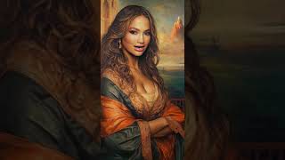 Jennifer Lopez Waiting For Tonight fan art shorts [upl. by Ezar]