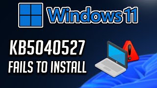 Fix KB5040527 Update Not Installing On Windows 11 Version 23H222H2 [upl. by Lenrad]