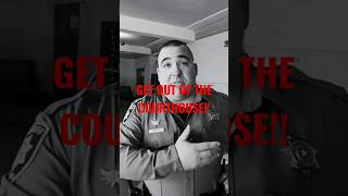 quotBootlicker get out of the courthousequot Officer Gchecks another frauditor shorts youtubeshorts [upl. by Alvarez307]