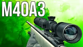 MWR In Depth M40A3 Sniper Rifle amp Secret Damage Increase [upl. by Kyriako]