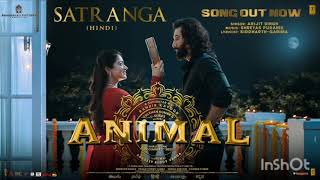 SATRANGA SONG NEW RELEASE FROM ANIMAL MOVIE [upl. by Elison]