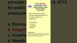 Comprehensive Civil Service Examination Reviewer 2024 shorts civilservicereview [upl. by Armington]