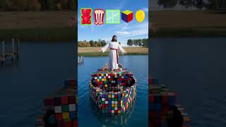 Will a Rubiks Cube Boat Hold Jesus Weight shorts [upl. by Chrotoem661]