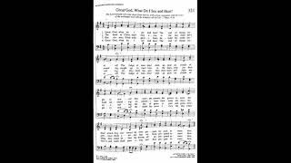 321 Great God What Do I See and Hear Luthers Hymn Tune Trinity Hymnal [upl. by Ingunna]