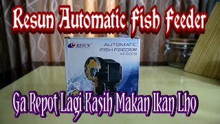 Resun Automatic Fish Feeder  Unboxing [upl. by Killion]