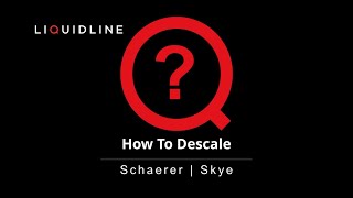 How to Descale a Schaerer Skye Coffee Machine  User Guide [upl. by Nnav]