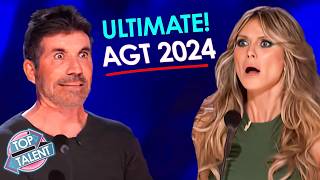 The ULTIMATE AGT 2024 Compilation BEST AUDITIONS of The Year 😱 [upl. by Alton]