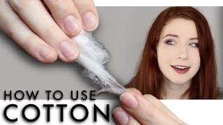 TUTORIAL COTTON or How to use a Tampon the Gurdist way PATTY GURDY [upl. by Wolgast]