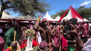 KING LAISO PERFORMANCE AT NGARENDARE WEDDING [upl. by Aurelius884]