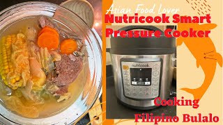 NUTRICOOK SMART PRESSURE COOKER  EASY amp QUICK COOKING BEEF NILAGA🍲  NUTRICOOK BY NUTRI BULLET [upl. by Yehudi983]