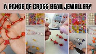 Making a Range of Bead Jewellery from my recent Bead Haul [upl. by Eicnan]