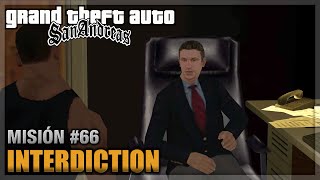 GTA San andreas  Misión 66  Interdiction Español  1080p 60fps [upl. by Nylad]