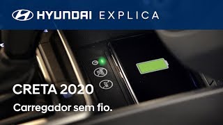 Hyundai Explica  Creta 2020  Carregador sem fio para celular [upl. by Drof238]