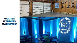 You Wont Believe This Garage Wedding Makeover [upl. by Tserof978]