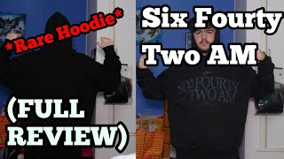 Six Fourty Two AM  Black Logo Hoodie FULL REVIEW [upl. by Adao]