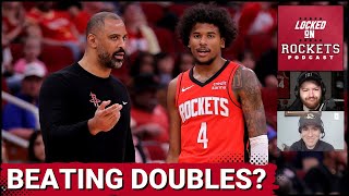 How Can Ime Udoka amp Houston Rockets Solve Jalen Green DoubleTeams  Realistic Schedule Goals [upl. by Stochmal]