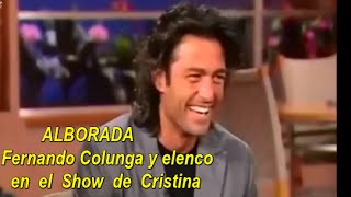 ALBORADA en el quotShow de Cristinaquot  programa COMPLETO [upl. by Hallee981]