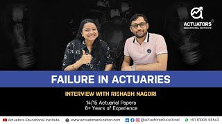 Interview with Rishabh Nagori  Failure in actuaries 810 actuary interview [upl. by Nafis]