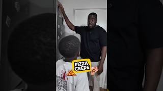 PIZZA CREPEEXTRA CHEESY dad and son cook [upl. by Atsugua]