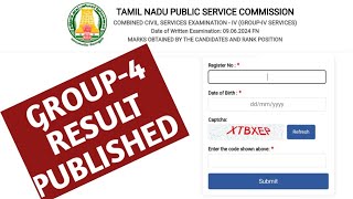 🎯🏆2025 TNPSC GROUP4 RESULT PUBLISHED  CHECK NOW [upl. by Assennev]