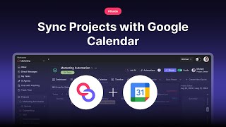 Sync Projects with Google Calendar [upl. by Ahsilak118]