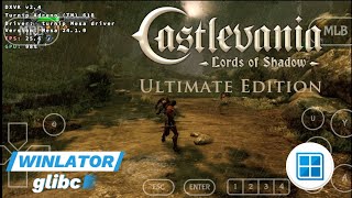 Winlator glibc v713  Castlevania Lords of Shadow  Poco x3 NFC  sd 732g  Windows on Android [upl. by Fahland260]