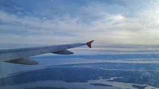 Lauda Europe FR732  Airbus A320200  Takeoff from London Stansted Airport  Clear Skies [upl. by Ettenowtna539]