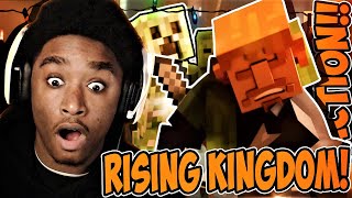 Reacting To quotRising Kingdomquot  A Minecraft Original Music Video By CaptainSparklez REACTION [upl. by Ardnuaek]