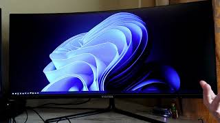 Viotek  GNV34DBE2 Review  Excellent Ultrawide Display at a Good Price [upl. by Merola536]