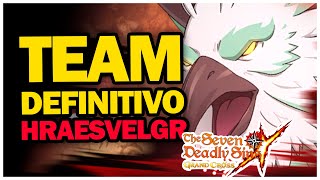 🤑🤠TEAM DEFINITIVO DEL 7DS PARA LA BESTIA HRAESVELGR  7ds [upl. by Sidoma]