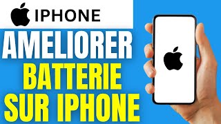 Comment ameliorer la batterie de son iphone [upl. by Atiugal156]