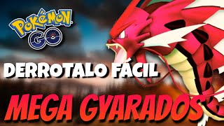 ¡CÓMO DERROTAR A MEGA GYARADOS MEJORES COUNTERS Y PVP  Pokémon GO [upl. by Toland]