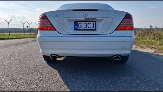 Mercedes CL500 W215 Sound  Start Up and Acceleration [upl. by Yelhak]