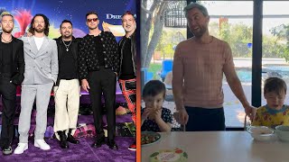 Lance Bass Kids Have a MELTDOWN Over NSYNC Music [upl. by Nilyram]