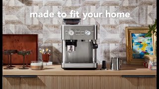 KitchenAid Semi Automatic Espresso Machine with Burr Grinder 5KES6551B  Product Video [upl. by Enait]