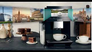 Siemens EQ900 TQ905R09  Volautomatische espressomachine  ZwartRVS [upl. by Assetal]