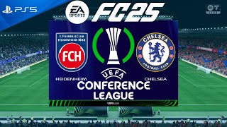 FC 25 Heidenheim vs Chelsea  Conference League 202425  PS5 [upl. by Favien267]